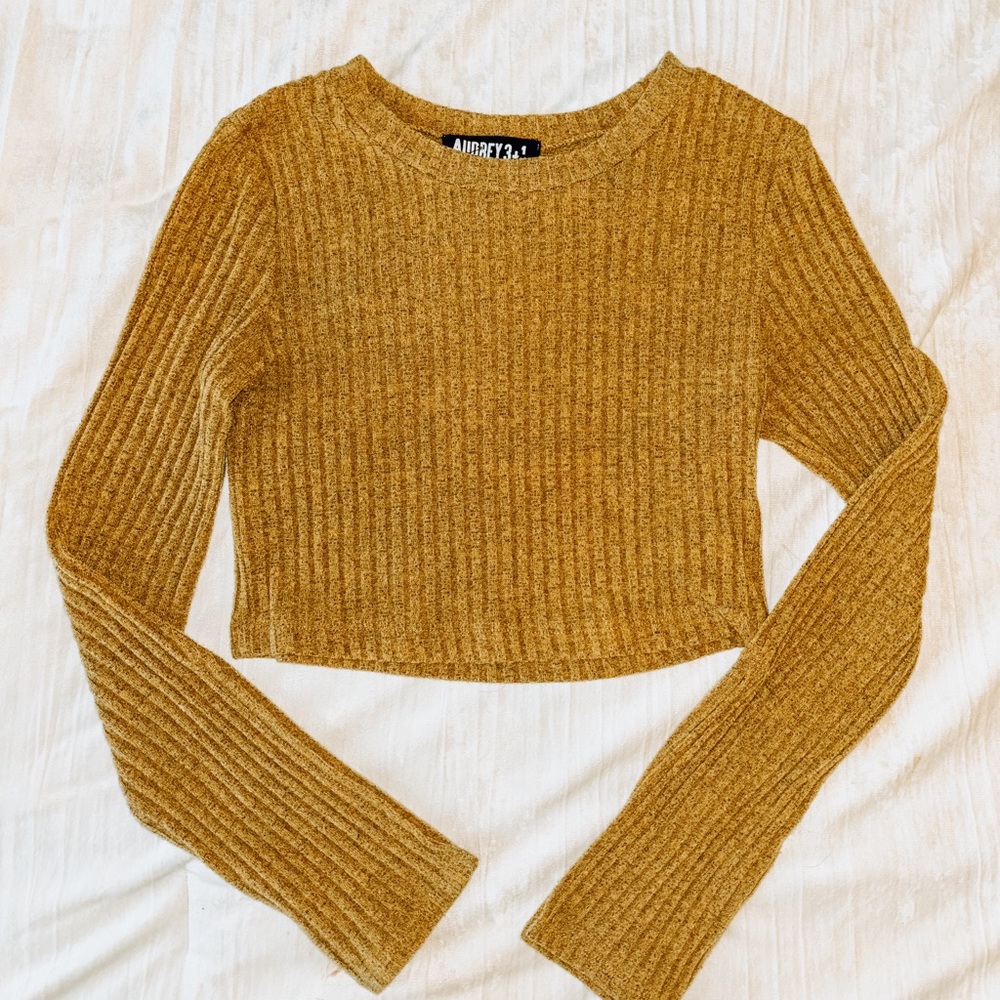 Long Sleeve Crop Top